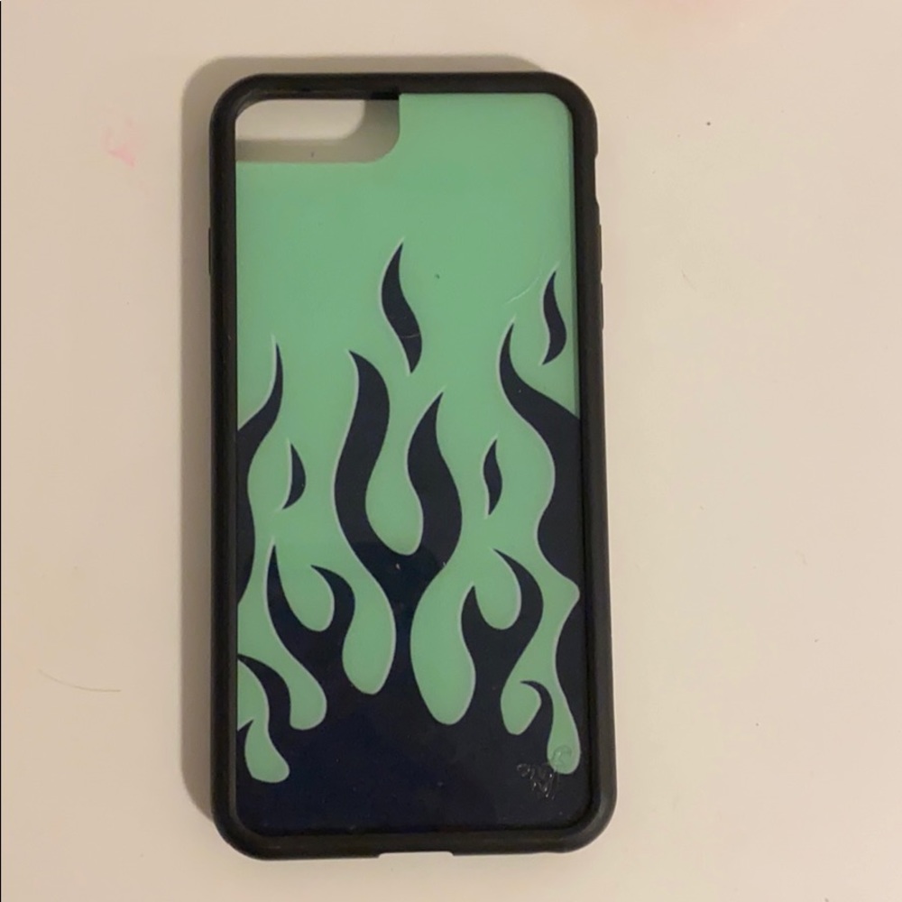 WildFlower Green Flame Case for iPhone 7/8 Plus